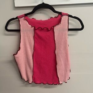 Multicolor Pink Tank top